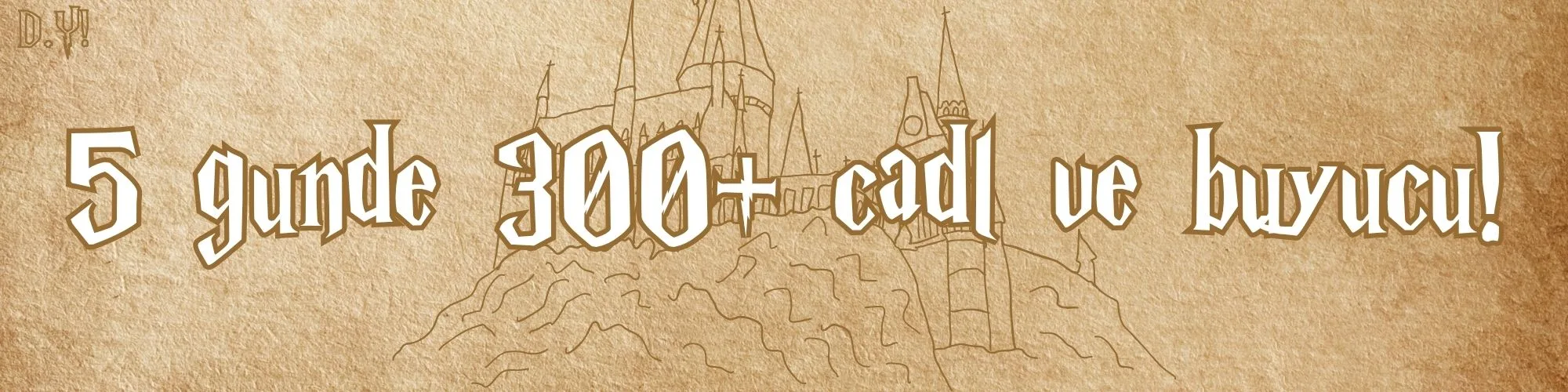 Diagon Yolunda 300+ Cadı ve Büyücü!